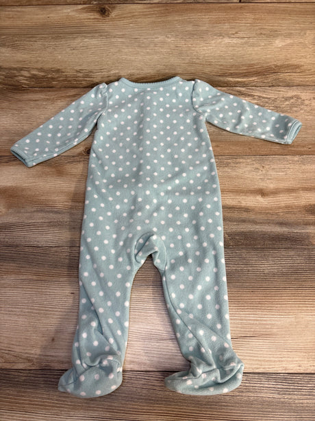 Simple Joys Polka Dot Blanket Sleeper Blue sz 6-9m - Me n Mommy To Be