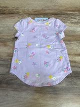 NEW Cat & Jack Floral Shirt Purple sz 18m - Me n Mommy To Be