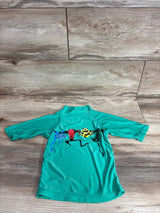 UV Skinz Frog Rash Guard Shirt Green sz 3T