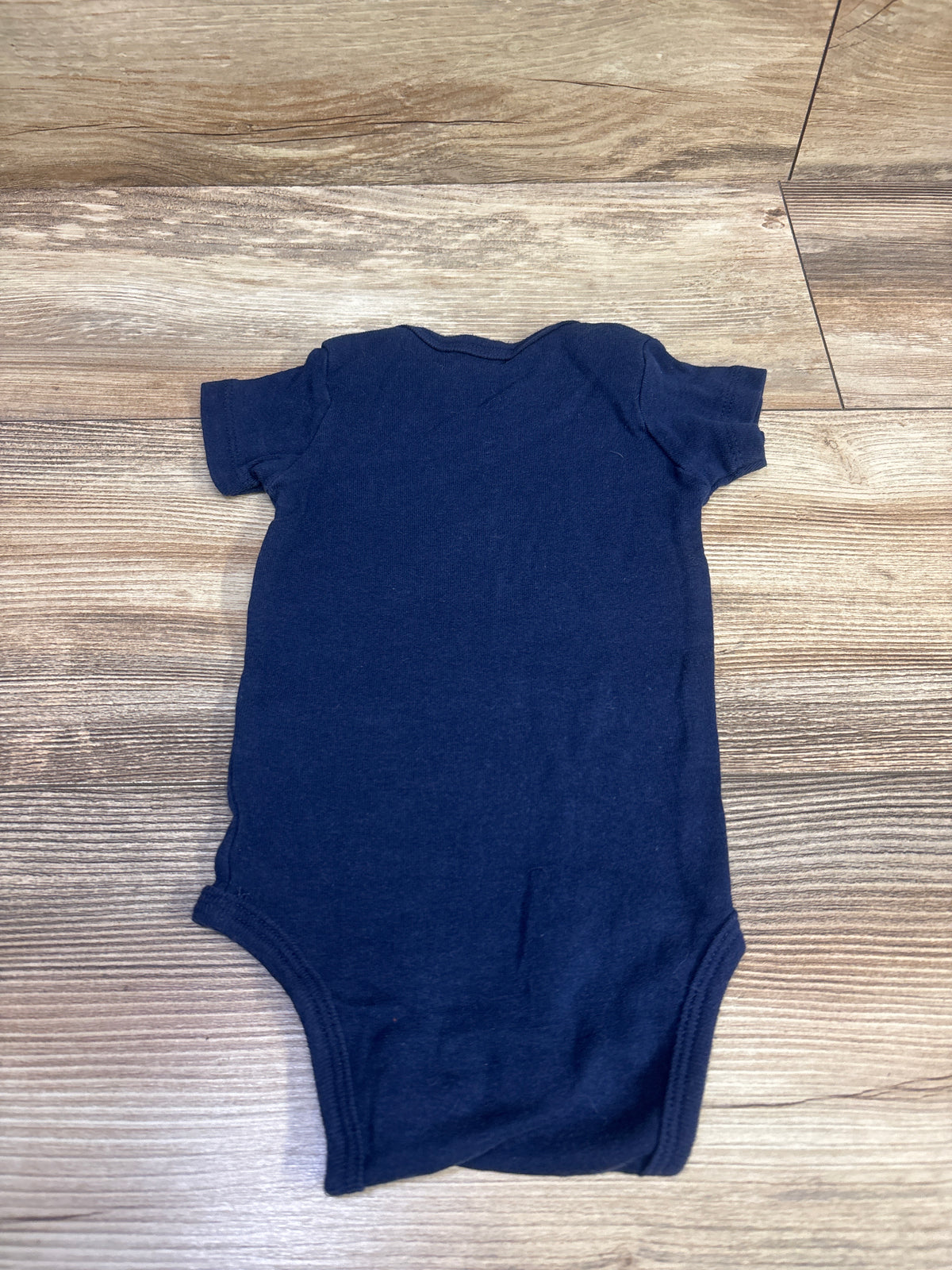 Carter's Fueled By Heavy Metal & Breast Milk Bodysuit Navy sz 6m