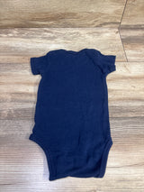 Carter's Fueled By Heavy Metal & Breast Milk Bodysuit Navy sz 6m