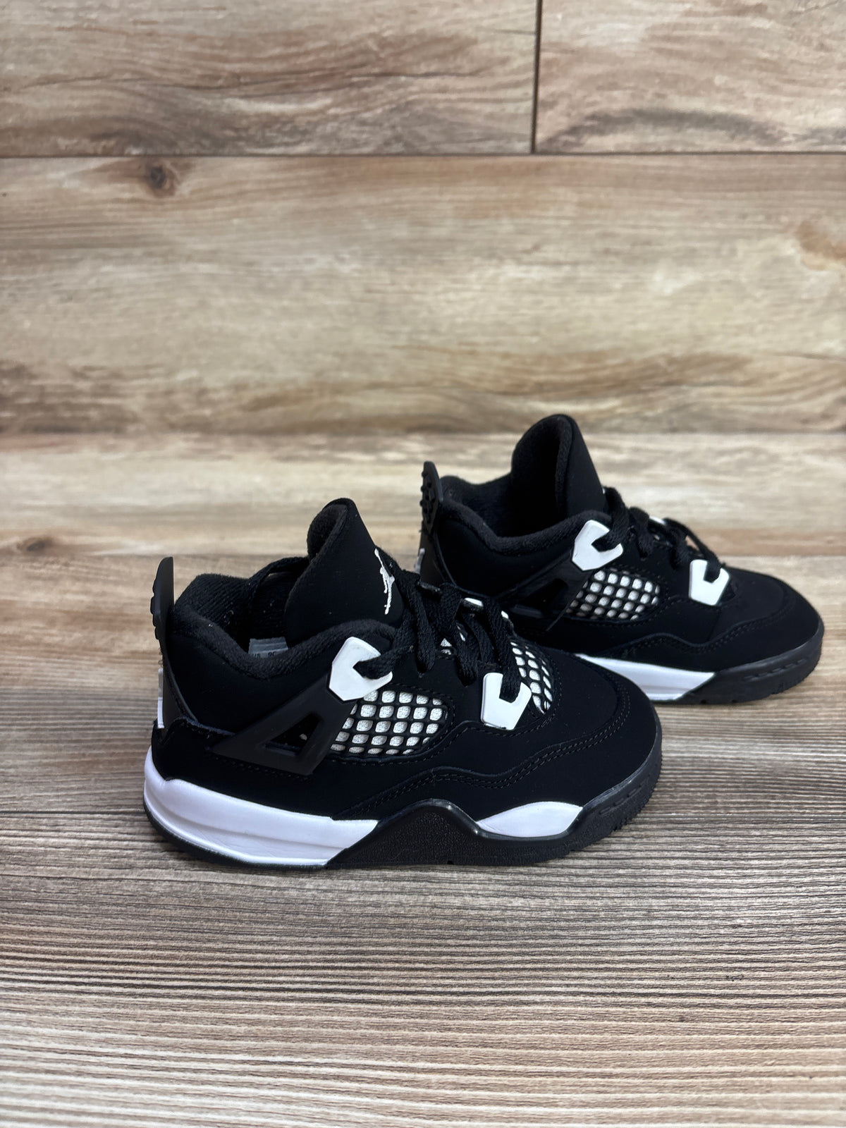 Air Jordan 4 Retro TD 'White Thunder' Sneakers sz 9c