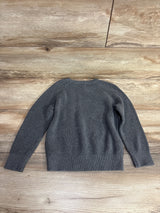 Cat & Jack Knitted Pull Over Sweater Grey sz 4T
