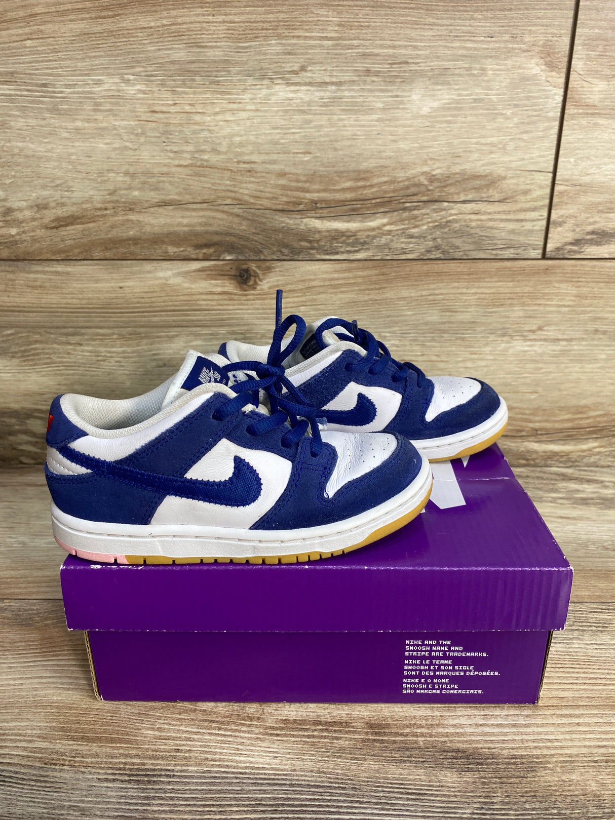 Nike Dunk Low SB TD 'Los Angeles Dodgers' Sneakers sz 10c
