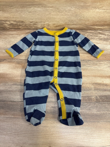 Carter's Striped Sleeper Blue sz 3m - Me n Mommy To Be