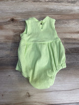 RZ By Rachel Zoe Ribbed Romper Green sz 6-9m - Me n Mommy To Be