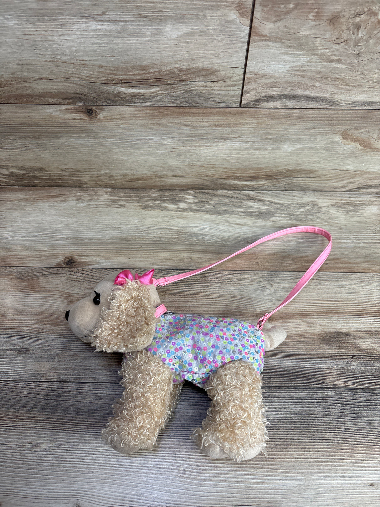 Poochie & Co Sequin Poodle Purse