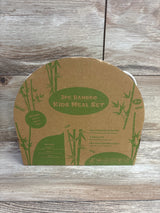 NEW 3pc Bamboo Kids Meal Set 'Hungry'
