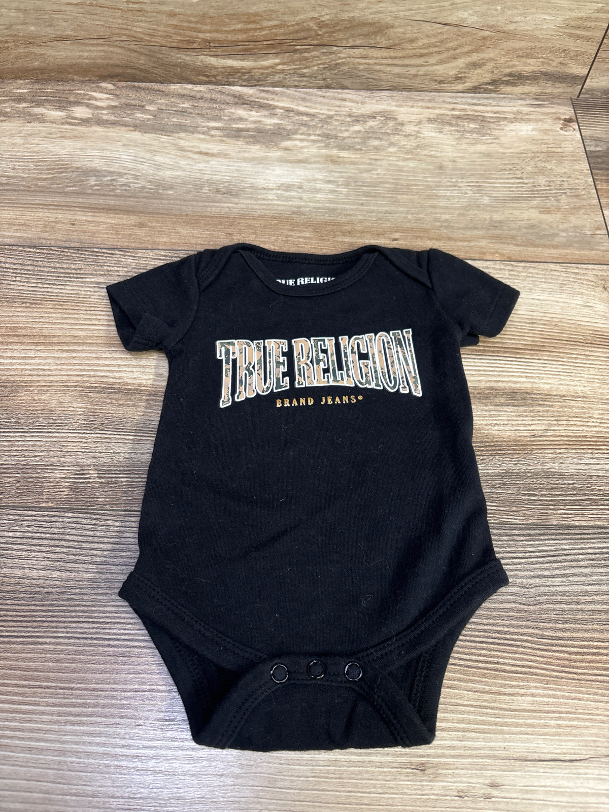 True Religion Bodysuit Black sz 0/3m