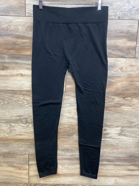 Lark + Grey Maternity Fleece Leggings Black sz One Size - Me n Mommy To Be