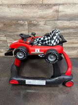 Baby Joy 4-in-1 Foldable Baby Activity Racecar Walker Red