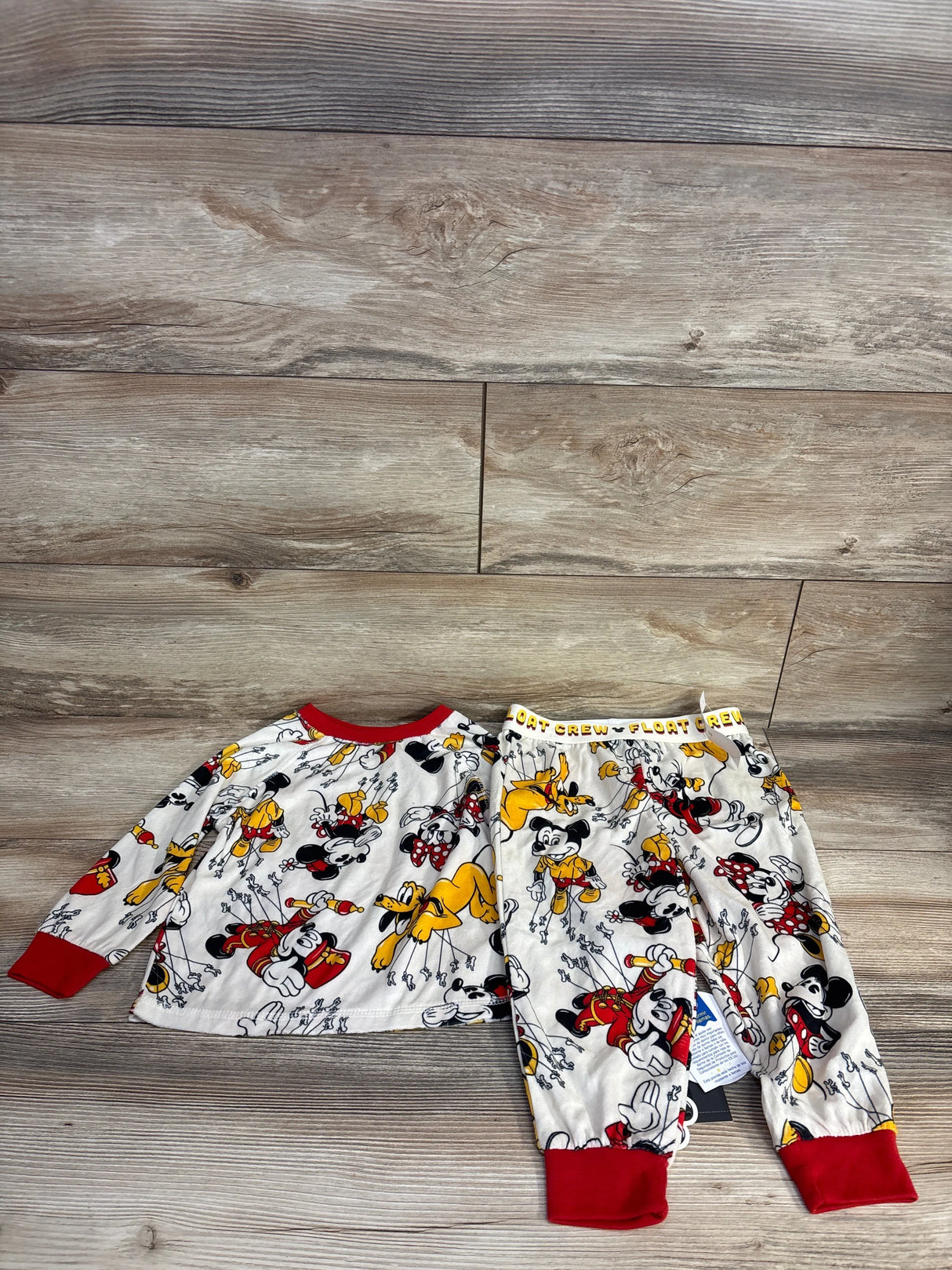 NEW Disney x Macy's Thanksgiving Day Parade Balloon Mickey & Minnie Mouse Pajama Set sz 3T