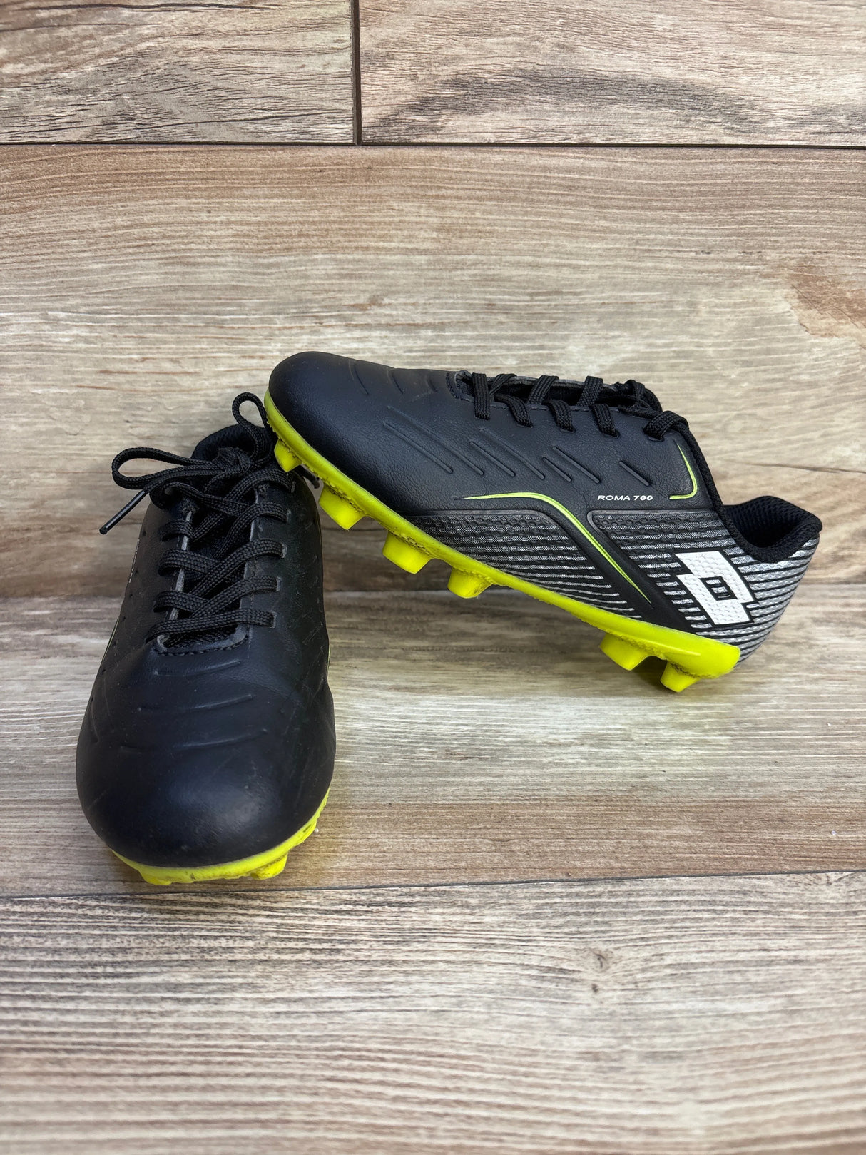 Lotto Kids' Roma 700 Soccer Cleats Black sz 12c - Me n Mommy To Be