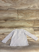 Jumping Beans Waffle Knit Henley Shirt Grey sz 18m