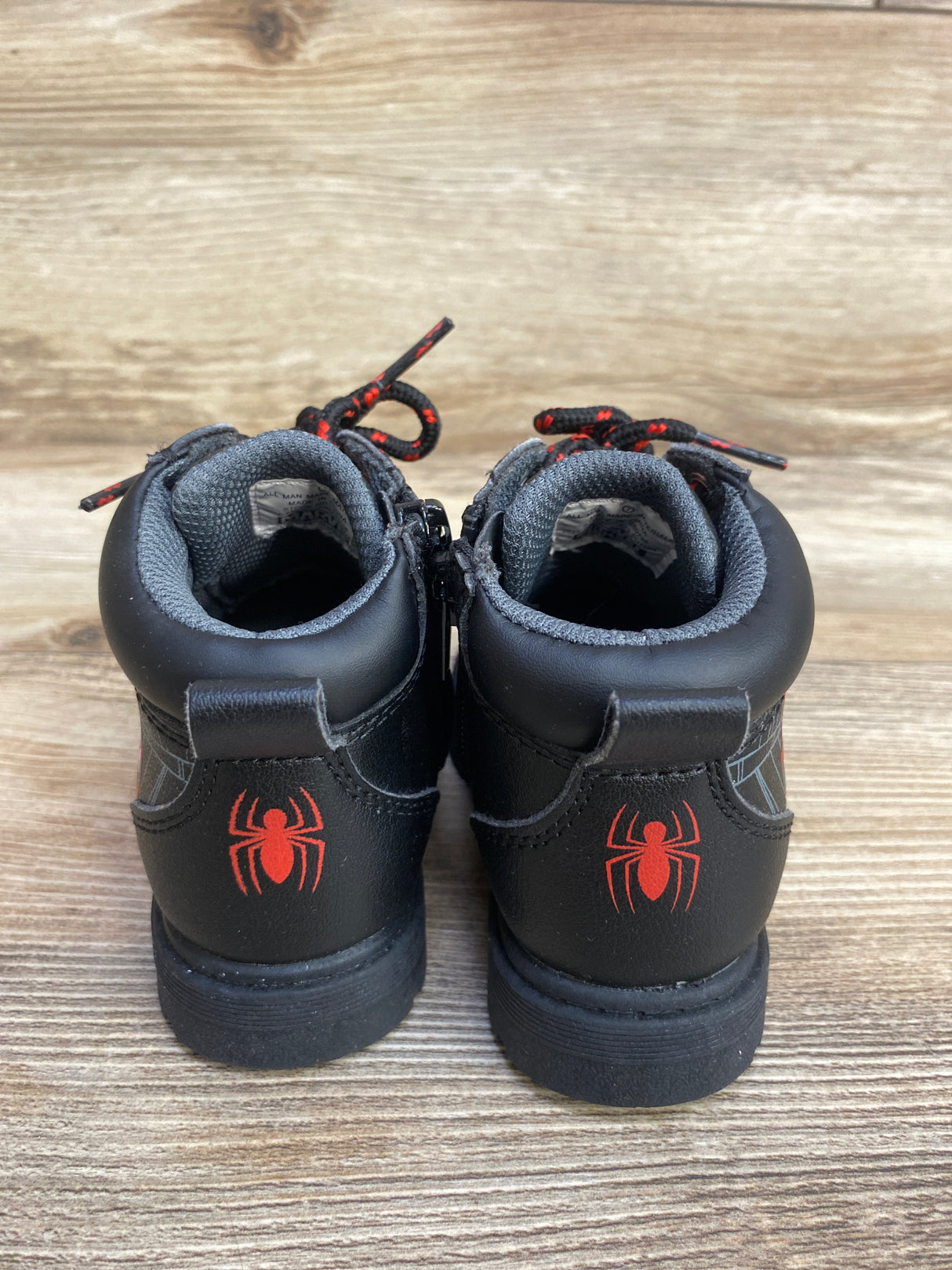 Marvel Spider-Man Winter Boots Black sz 7c
