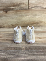 Vans Sk8-Hi-Zip Flower Shoes Ivory sz 6c - Me n Mommy To Be