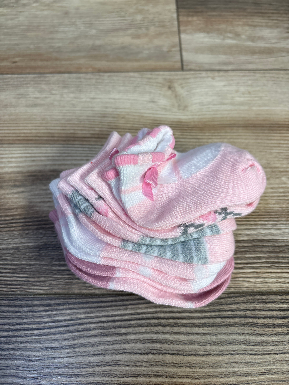 NWOT Girls' Infant Socks, Pink 5pk