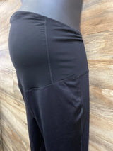 Isabel Maternity Crossover Leggings Black sz XL