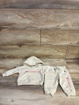 NEW Champion 2pc Pullover Sweatshirt & Joggers Set Beige sz 3m