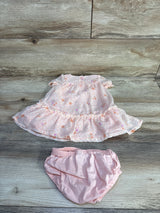 Just One You 2pc Floral Dress & Bloomers Set Pink sz 6m