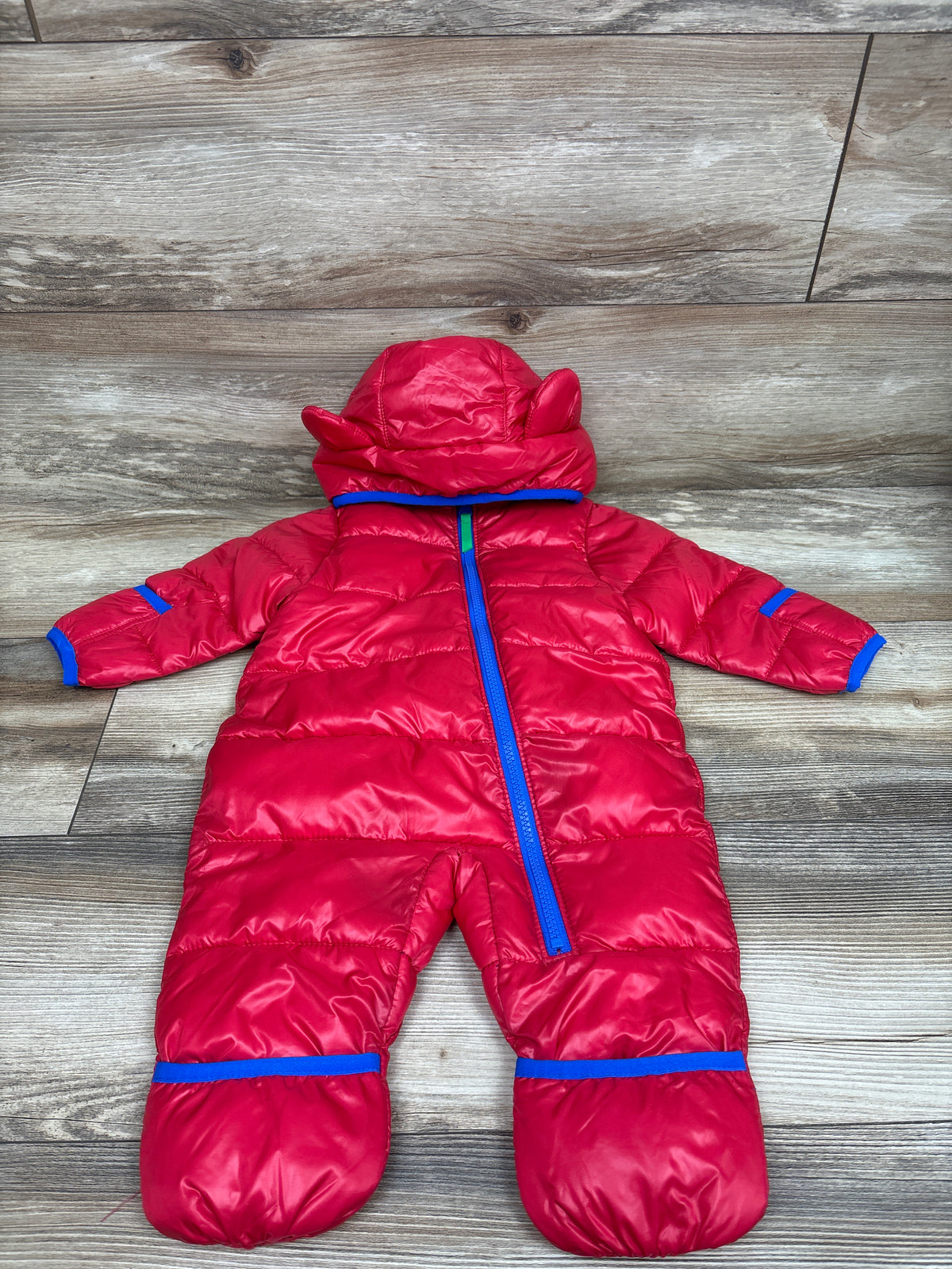 Toys R Us Puffer Snowsuit Red sz 0/6m