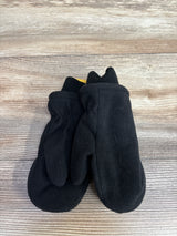 NEW Cat & Jack Fleece Winter Mittens Black sz 2T-5T