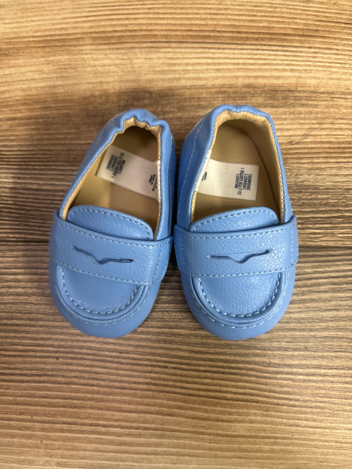 Janie & Jack Penny Loafer Shoes Blue sz 1/2c