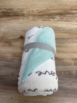 NEW Cloud Island Plush Blanket - I Love You Print