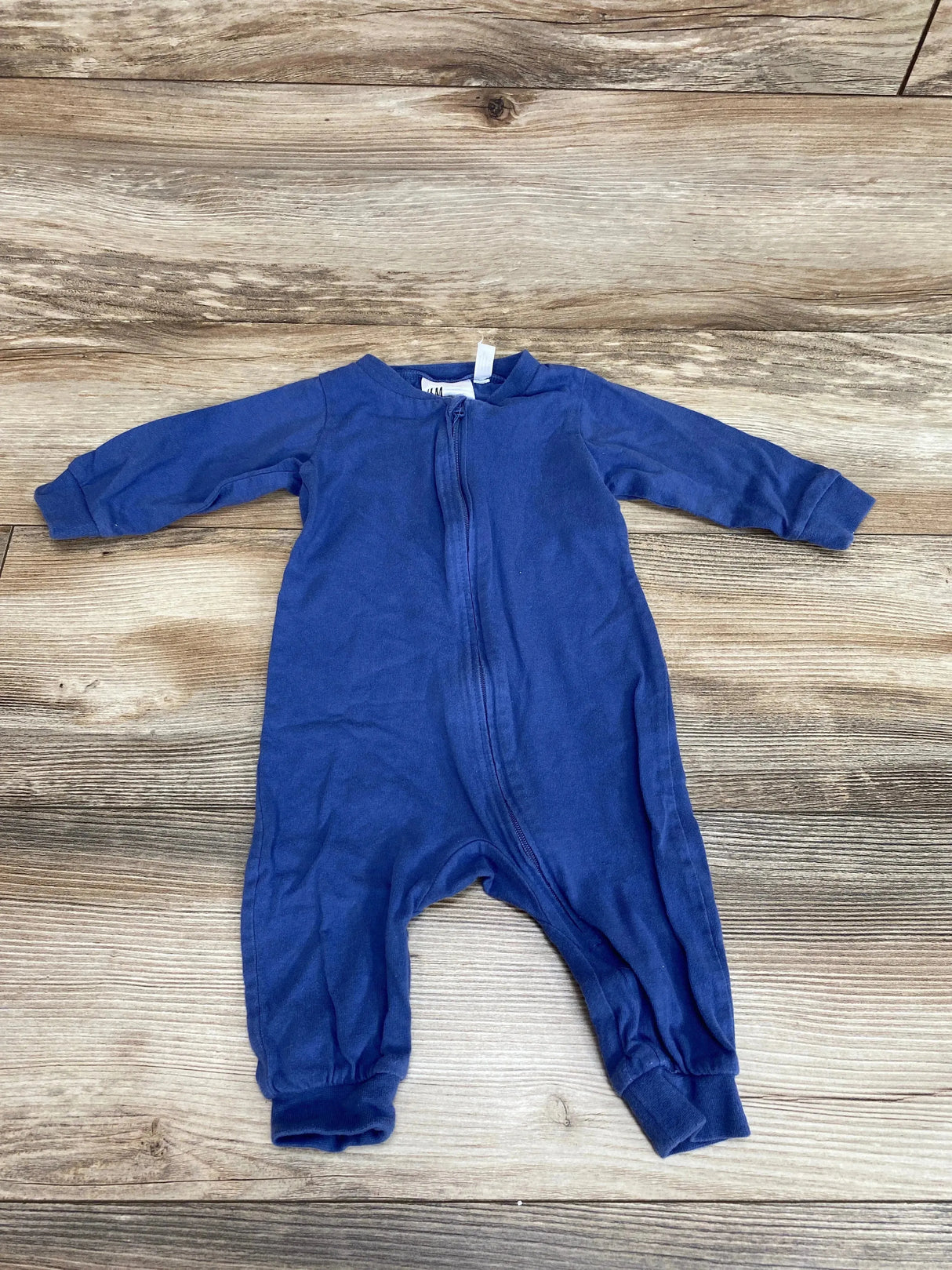 H&M Footless Sleeper Blue sz 3m