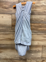 Halo SleepSack SuperSoft Bamboo Wearable Blanket in Blue Fog sz 6-12m