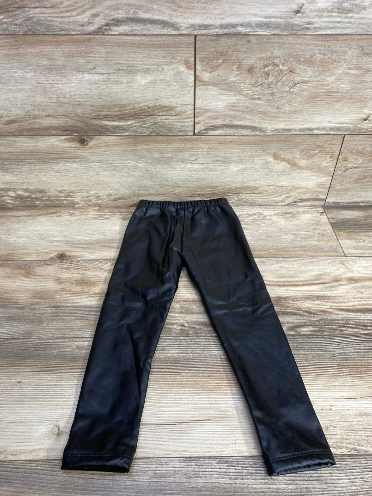 Zara Faux Fur Pull On Pants Black sz 5T