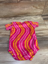 Hula Bay Short Sleeve Bodysuit Pink sz 6m