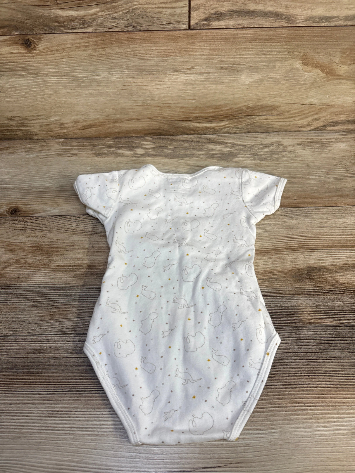 Oeteo Easy-To-War Onesie Bodysuit White sz 6-12m