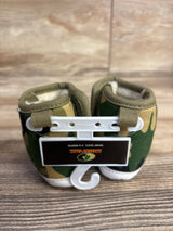 NEW Mossy Oak Camo Faux Fur Lined Crib Booties Green sz 1/2c