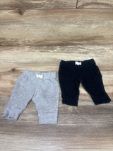 Carter's 2pk Pants Grey/Black sz Newborn