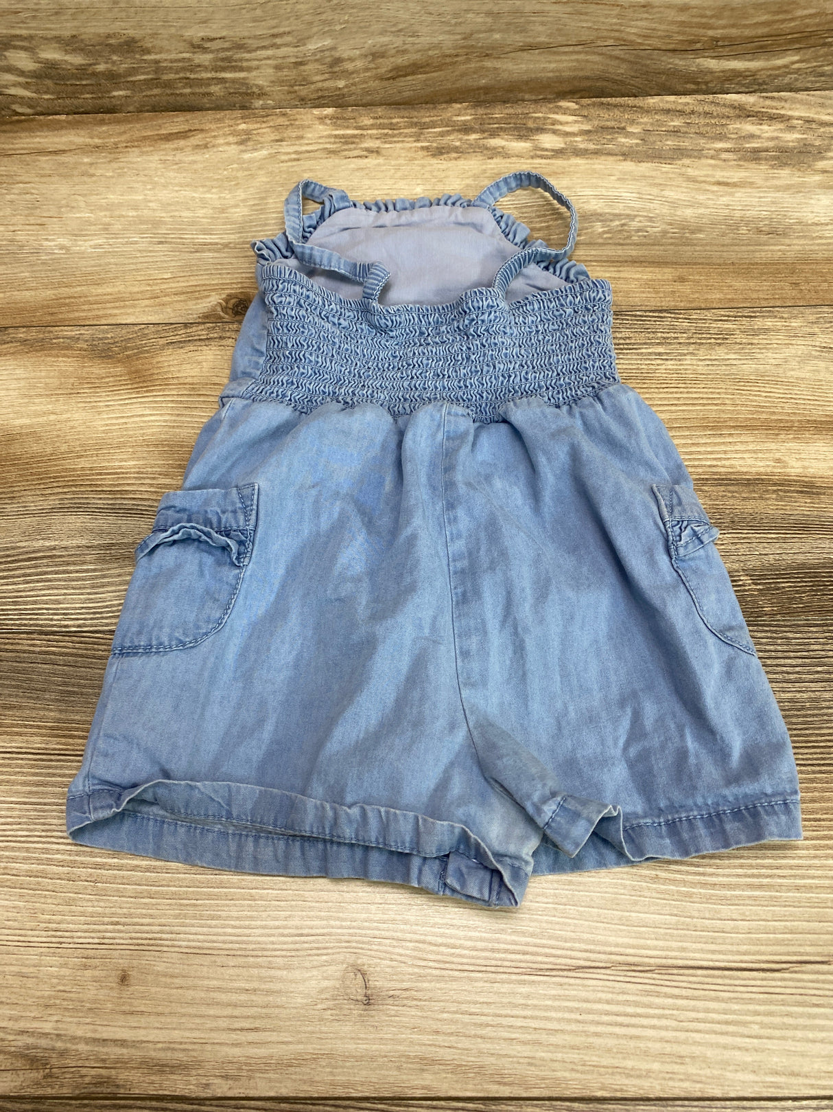 Cat & Jack Chambray Romper Blue sz 18m