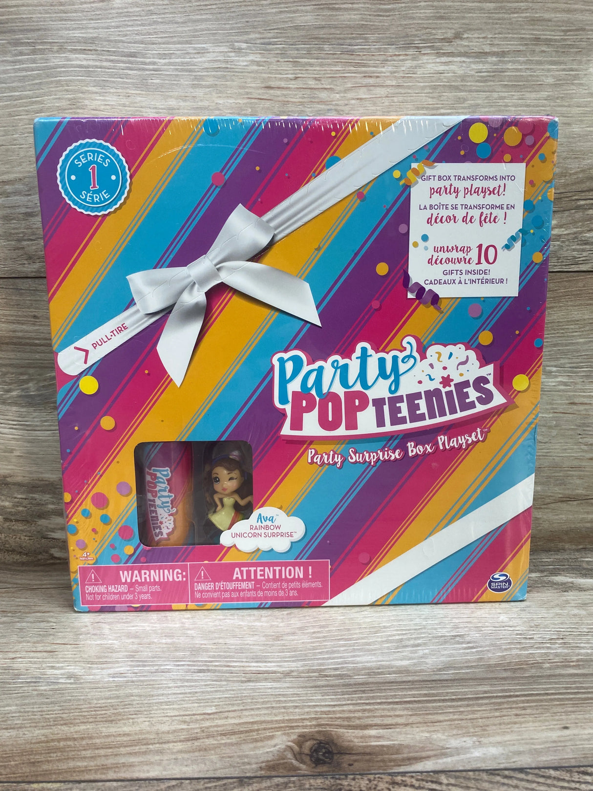 NEW Party POP teenies Ava Party Surprise Box Playset