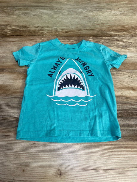 Jumping Beans Always Hungry Shirt Blue sz 4T - Me n Mommy To Be