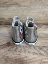 Converse Chuck Taylor All Star 1v Hi Prism Glitter Sneakers Grey sz 9c
