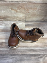 London Fog Lace-Up Boots Brown sz 6c