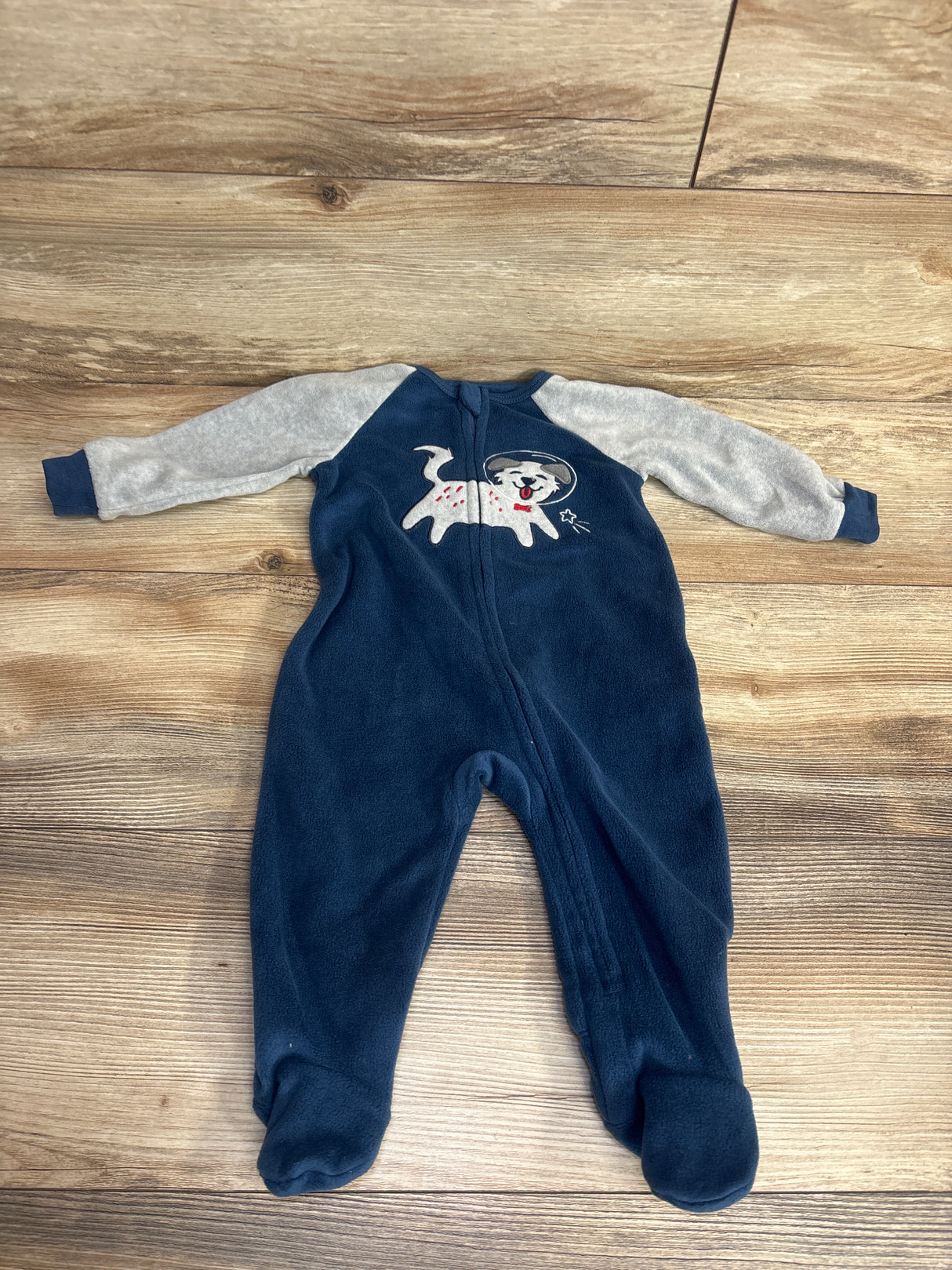 Kids Headquarters Space Dog Blanket Sleeper Grey sz 9m