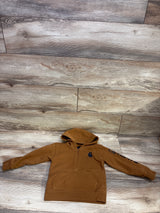 Carhartt Half Zip Hooded Sweatshirt Brown sz 3T