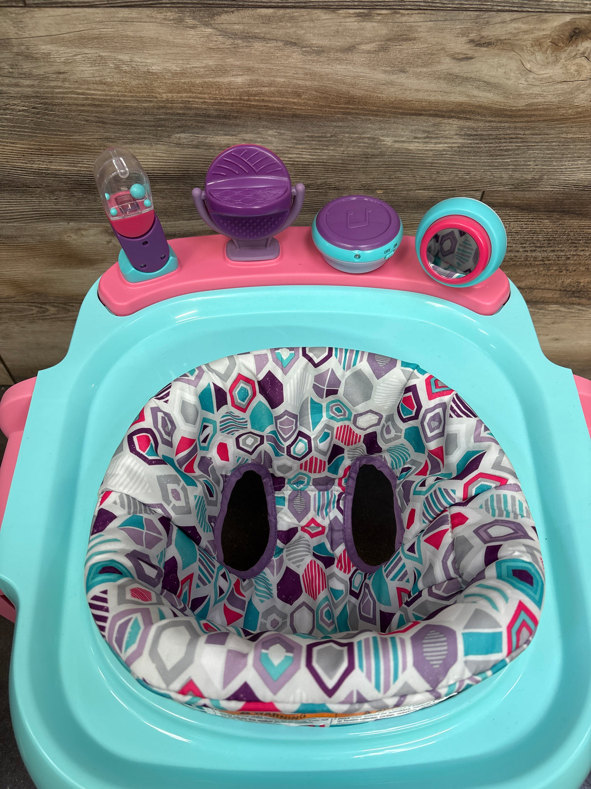 Safety 1st Ready, Set, Walk! DX Developmental Baby Walker in Lavendar Buzz