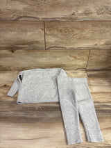 Cat & Jack 2pc Knit Sweater & Pants Set Grey sz 2T