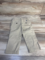 Ralph Lauren Flat Front Stretch Cotton Chinos in Khaki sz 18m