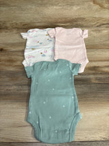 Just One You 3pk Beach Bodysuit Mint sz Newborn