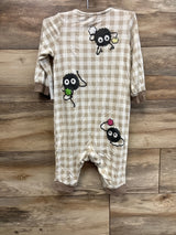 NEW Boxlunch Studio Ghibli Spirited away Soot Sprites Zippered Romper Beige sz 12m