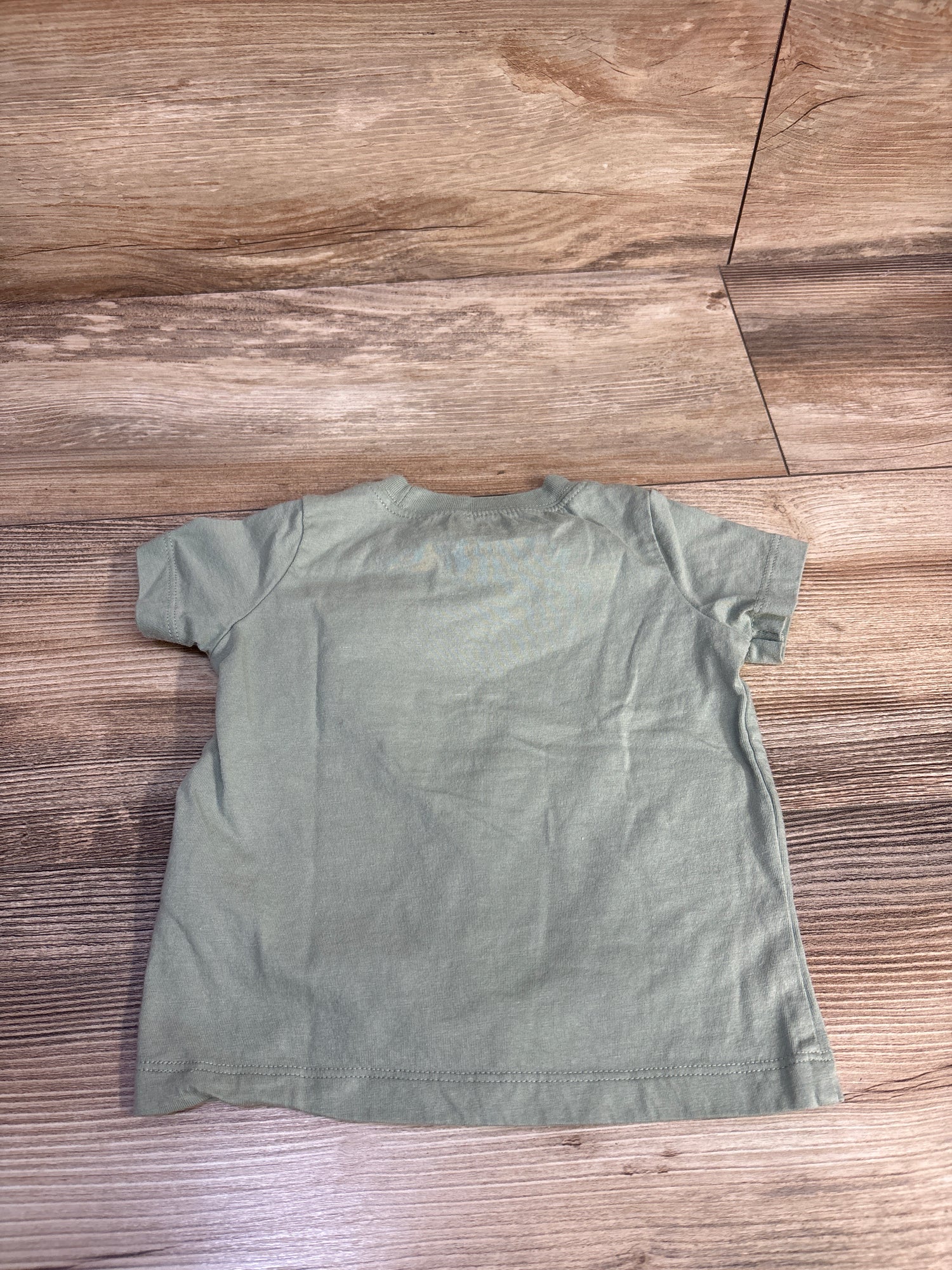 Carter's Short Sleeve Solid Shirt Green sz 12m