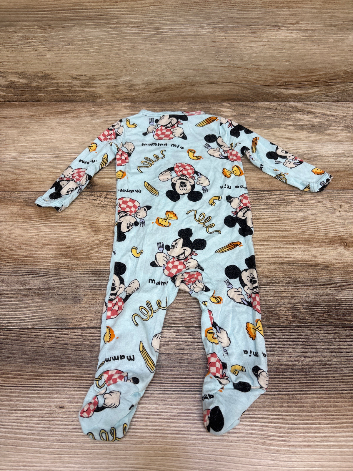 Disney Baby Mickey Mouse Viscose Sleeper Blue sz Newborn