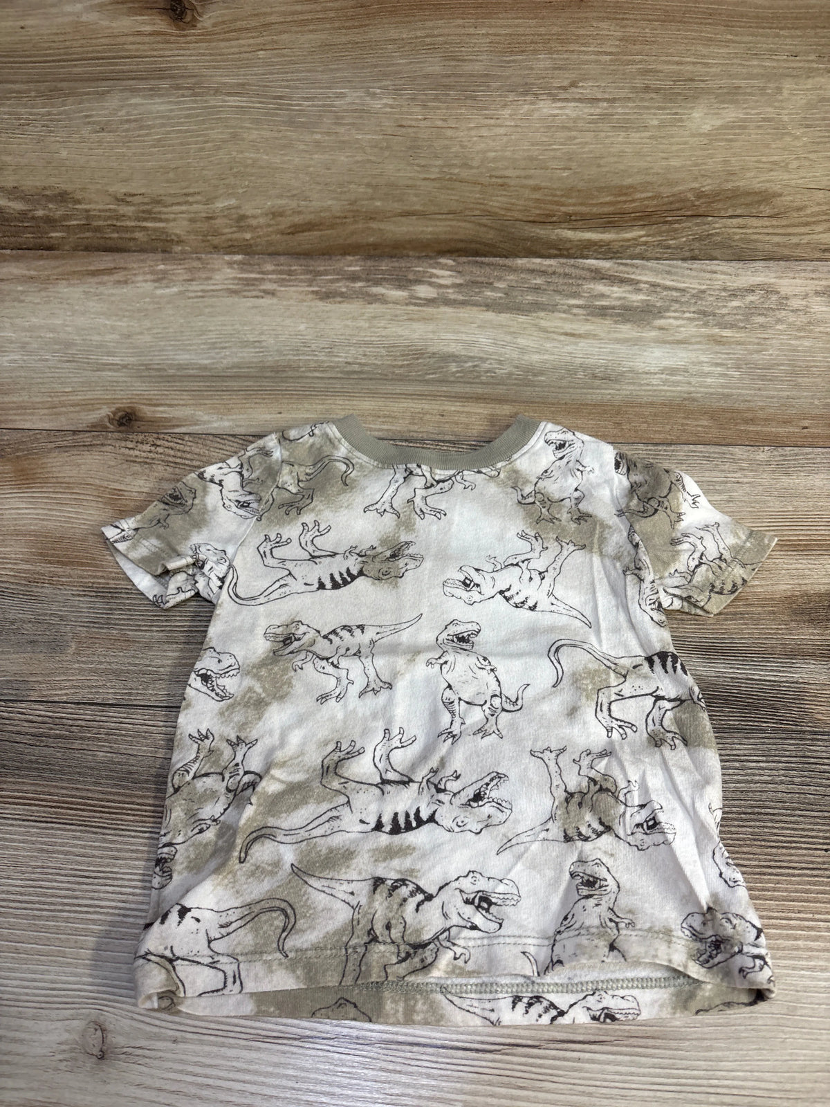 Old Navy Dinosaur Shirt Ivory sz 18-24m